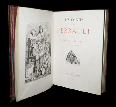Les Contes de fées de Perrault [comprenant :] Le Petit Chaperon rouge - Le Petit Poucet - La Belle au bois-dormant - Cendrillon - Le Chat botté - ...