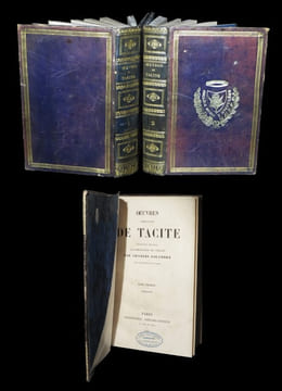 Oeuvres complètes  [comprenant :] Annales - Histoires - Vie d'Agricola - Moeurs des Germains - Dialogue des orateurs.. TACITE - LOUANDRE (Charles, ...