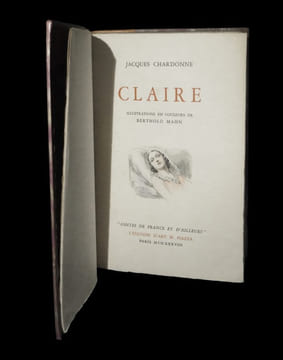 Claire.. CHARDONNE (Jacques) - BERTHOLD-MAHN (Charles-Désiré, ill. de).