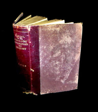 A manual for the genealogist, topographer, antiquary and legal professor consistinf of descriptions of public records, parochial and other registers, ...