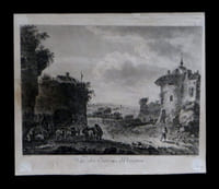 [Eau-forte intitulée] ''Vue des environs d'Avignon''.