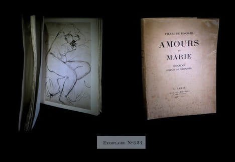 Amours de Marie.. RONSARD (Pierre de) - WAROQUIER (Henry de, ill. de).