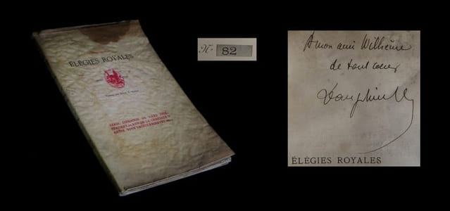 Elégies royales.