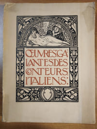 Oeuvres Galantes des conteurs italiens de la Renaissance