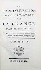 De l'Administration des Finances de la France.