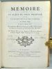 Mémoire sur le sujet du prix proposé par l'Académie Royale des Sciences en 1729. Touchant la meilleure méthode d'observer sur mer la déclinaison de ...