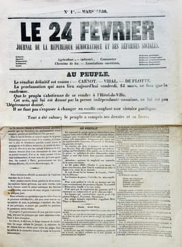 [Révolution de1848]. Journaux éphémères de la IIe République.. undefined