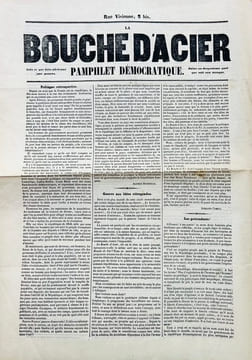 [Révolution de1848]. Journaux éphémères de la IIe République.. undefined