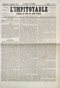 [Révolution de1848]. Journaux éphémères de la IIe République.. undefined