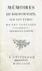 M&eacute;moires sur les Turcs et les Tartares.. TOTT (Fran&ccedil;ois, baron de).