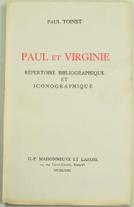 Paul et Virginie. Répertoire bibliographique et iconographique.