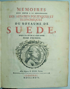Mémoires pour servir à la connoissance des affaires politiques et économiques du royaume de Suède, jusqu'à la fin de la 1775e année.. CANZLER (Johann ...