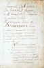 Journal du Comte de Sanois, depuis le 4e . may 1785. jusqu’au 25 janvier 1786. Mémoire dicté à Besançon la nuit du samedy 7. au dimanche 8 de may ...