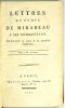 Lettres du comte de Mirabeau à ses Commettans. pandant la tenue de la première législature.. MIRABEAU (Honoré Gabriel Riquetti, comte de).