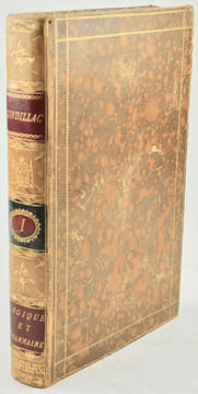 Cours d’étude pour l’instruction du prince de Parme, aujourd’hui S.A.R. l’Infant D. Ferdinand duc de Parme.. CONDILLAC (Etienne Bonnot de).