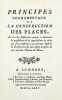 Principes fondamentaux de la Construction des Places.. PAPACINO D'ANTONI (Alessandro Vittorio) & FLAVIGNY (Gratien-Jean-Baptiste-Louis).