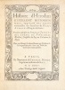 Histoire d'Herodian, excellent historien grec, traitant des faicts mémorables des successeurs de Marc Aurele à l'Empire de Rome : Translatee du grec ...