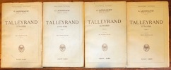 Talleyrand. 1754-1838.. LACOUR-GAYET (Georges).