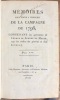 Mémoires pour servir à l'histoire de la campagne de 1796, contenant les opérations de l'Armée de Sambre-et-Meuse, sous les ordres du général en chef ...