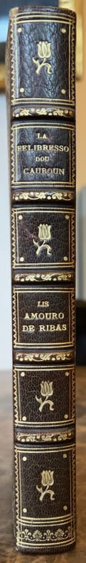 Lis Amouro de Ribas culido per la felibresso dou cauloun. Les Mures des Rives cueillies par la Felibresse du Caulon.