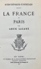 La France et Paris. . LAZARE (Louis).