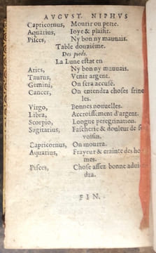 Les Jugemens astronomiques des songes par Artemidorus, Autheur ancien & renommé. Plus le livre d'Auguste Niphus des divinations & augures par Anthoine ...
