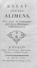 Essai sur les Alimens, pour servir de commentaire aux livres diététiques d'Hippocrate.. LORRY (Anne-Charles).