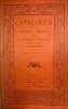Catalogue de la librairie G. Lemallier - livres anciens et modernes en tous genres, 5 reproductions. Nouvelle série - N° 2.. 