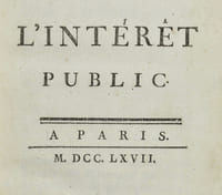 L'Intérêt Public.