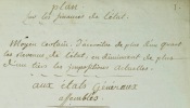 [Plan sur les finances de l'Etat, présenté à M. Necker directeur général des finances, par M. le chevalier D.P.L.C]. Moyen certain d'accroître de plus ...