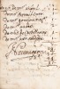 [Provence. Peste à La Valette. Manuscrit de l'abbé Sauvageon]. Etat et recueil des lettres à moy écrites pendant le temps que la ligne a resté en le ...