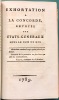 [États-Généraux].. 