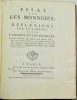 Essai sur les Monnoies, ou réflexions sur le rapport entre l'argent et les denrées.. DUPRE DE SAINT-MAUR (N.-C.).