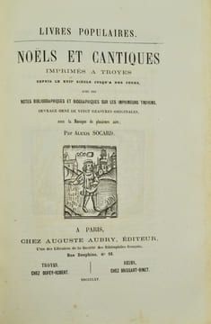 Livres Liturgiques du Diocèse de Troyes imprimés au Quinzième & au Seizième siècle. Ouvrage orné de 86 gravures originales. Paris, Aubry, 1863. In-8 ...