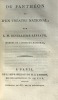 Opuscules moraux de L.M. Revellière-Lépeaux, et de J.B. Leclerc.. LA REVELLIERE-LEPEAUX (Louis-Marie de) & LECLERC (Jean-Baptiste).