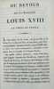 [Pamphlets de la fin de l'Empire et du d&eacute;but de la Restauration].. 