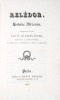 Kelédor, Histoire africaine, recueillie et publiée par M. le Baron Roger, Officier de la Légion d'Honneur, ex-commandant et administrateur du Sénégal ...
