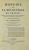 Histoire de la Révolution de France depuis l'ouverture des États généraux (mai 1789) jusqu'au 18 brumaire (novembre 1799).. PAPON (Jean-Pierre).