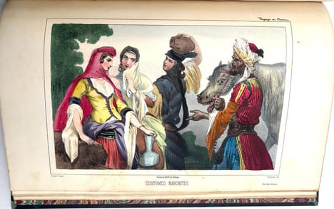 Voyage d'Horace Vernet en Orient. Orné de seize dessins.. GOUPIL FESQUET.