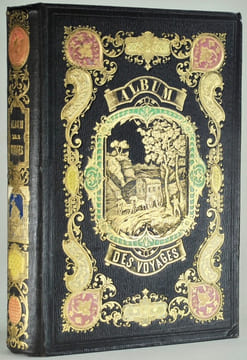 Album des voyages anciens et modernes. Édition illustrée de portraits des différents peuples de la Terre.. Jouhanneaud (Paul).