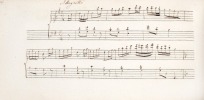 [Manuscrit musical. Pièces pour clavier. Vers 1720]. . 