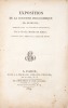 Exposition de la Doctrine Philosophique de Leibnitz, composée pour la Biographie Universelle.. MAINE DE BIRAN.
