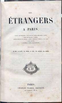 Les Étrangers à Paris.. undefined