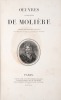 Oeuvres complètes de Molière, ornées de trente vignettes dessinées par Devéria et gravées par Thompson.. MOLIÈRE.