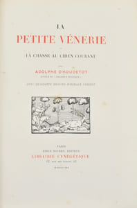 La Petite Vénerie ou la chasse au chien courant.