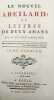 Le Nouvel Abeilard, ou Lettres de deux amans qui ne se sont jamais vus.. RESTIF DE LA BRETONNE (Nicolas-Edme).