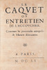 [Mazarinade. 1651]. Le Caquet ou Entretien de l'accouchée. Contenant les pernicieuses entreprises de Mazarin découvertes.. 