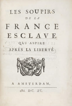 Les Soupirs de la France esclave, qui aspire après la liberté.. [JURIEU (Pierre)].