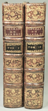 Traité de la formation méchanique des Langues et des principes physiques de l'Etymologie.. BROSSES (Charles de).