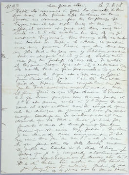 [Grande Guerre. Correspondance conjugale du lieutenant Léon Meltzheim et son épouse Andrée Meltzheim (janvier 1914 - décembre 1917)].. undefined